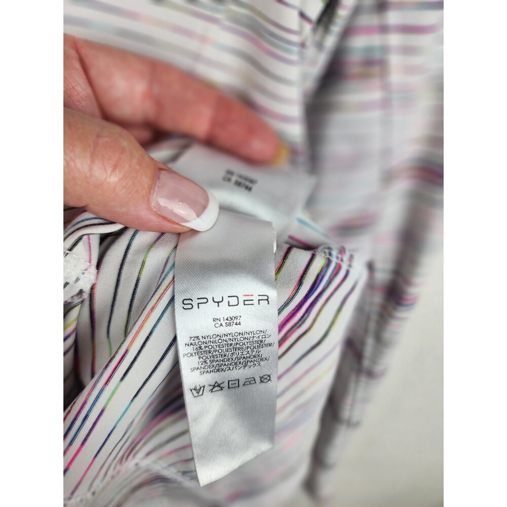Spyder Top Womens S workout 1/2 zip Athletic gym workout Yoga athlesure - Picture 6 of 11